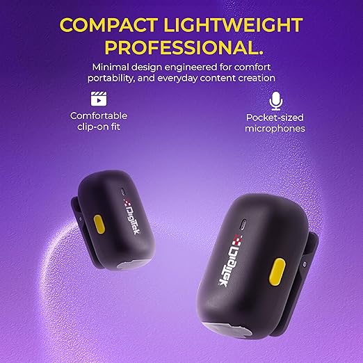 Digitek (DWM 103 Mini) 2-in-1 Wireless Microphone