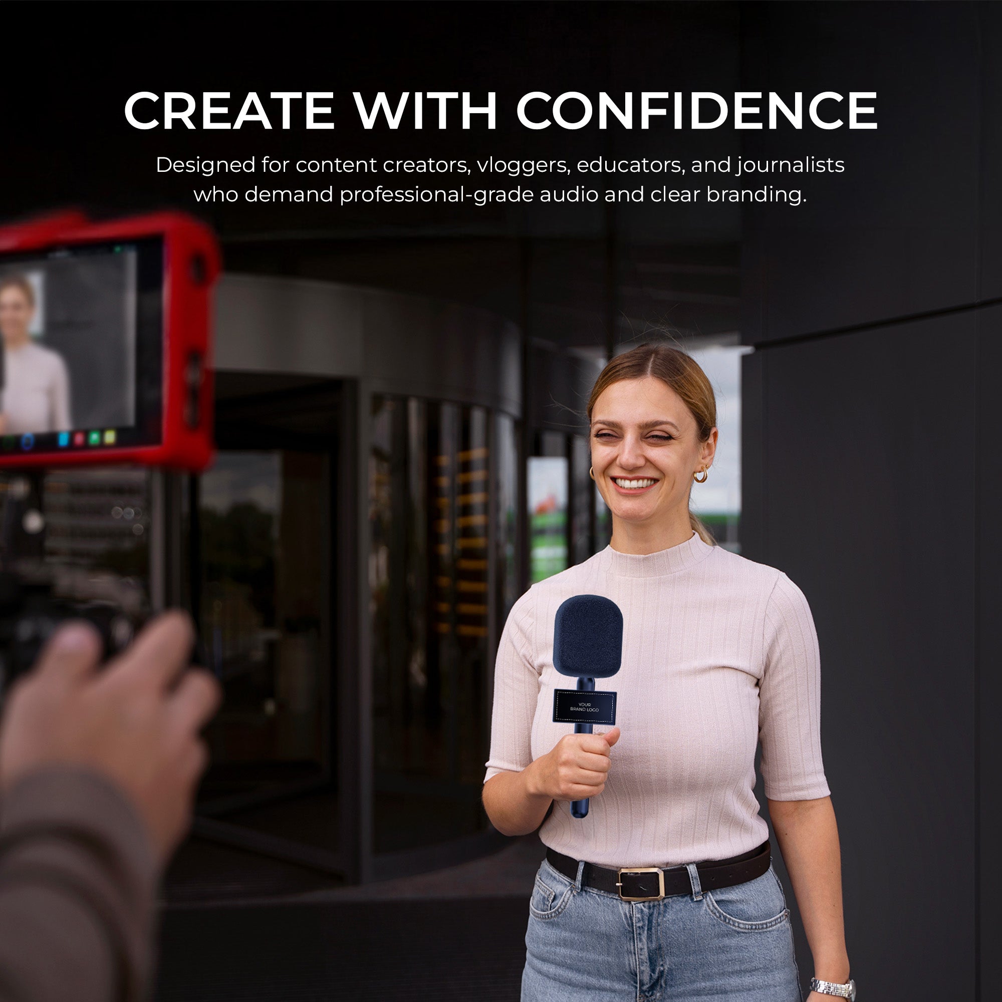 Digitek (DHMA-102) Handheld Interview Mic Adapter