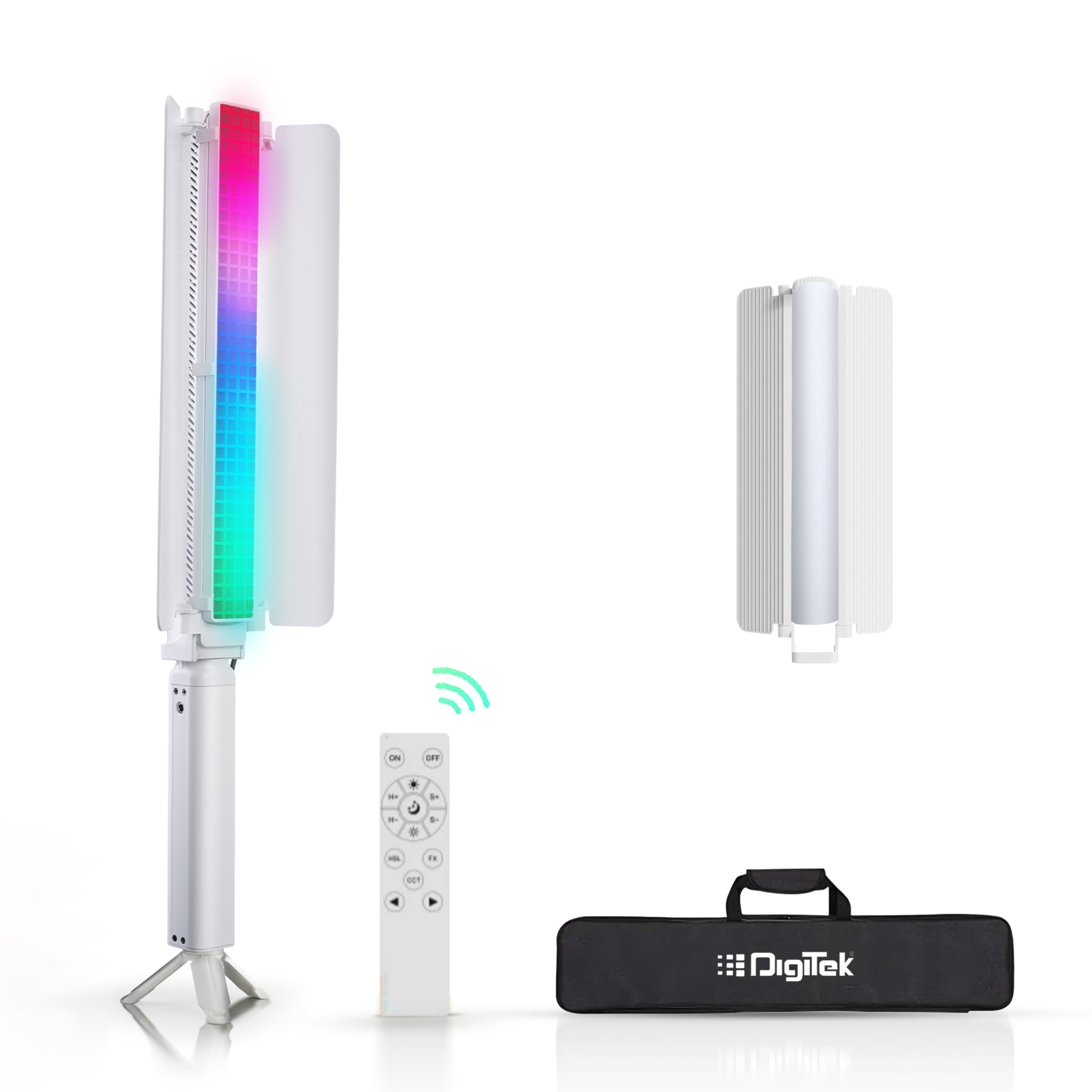 Digitek (DSL-1000 RGB) Portable RGB LED Stick Light 100W