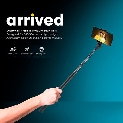 Digitek (DTR 495 IS) 1.5 Meter Invisible Stick for Action Cams