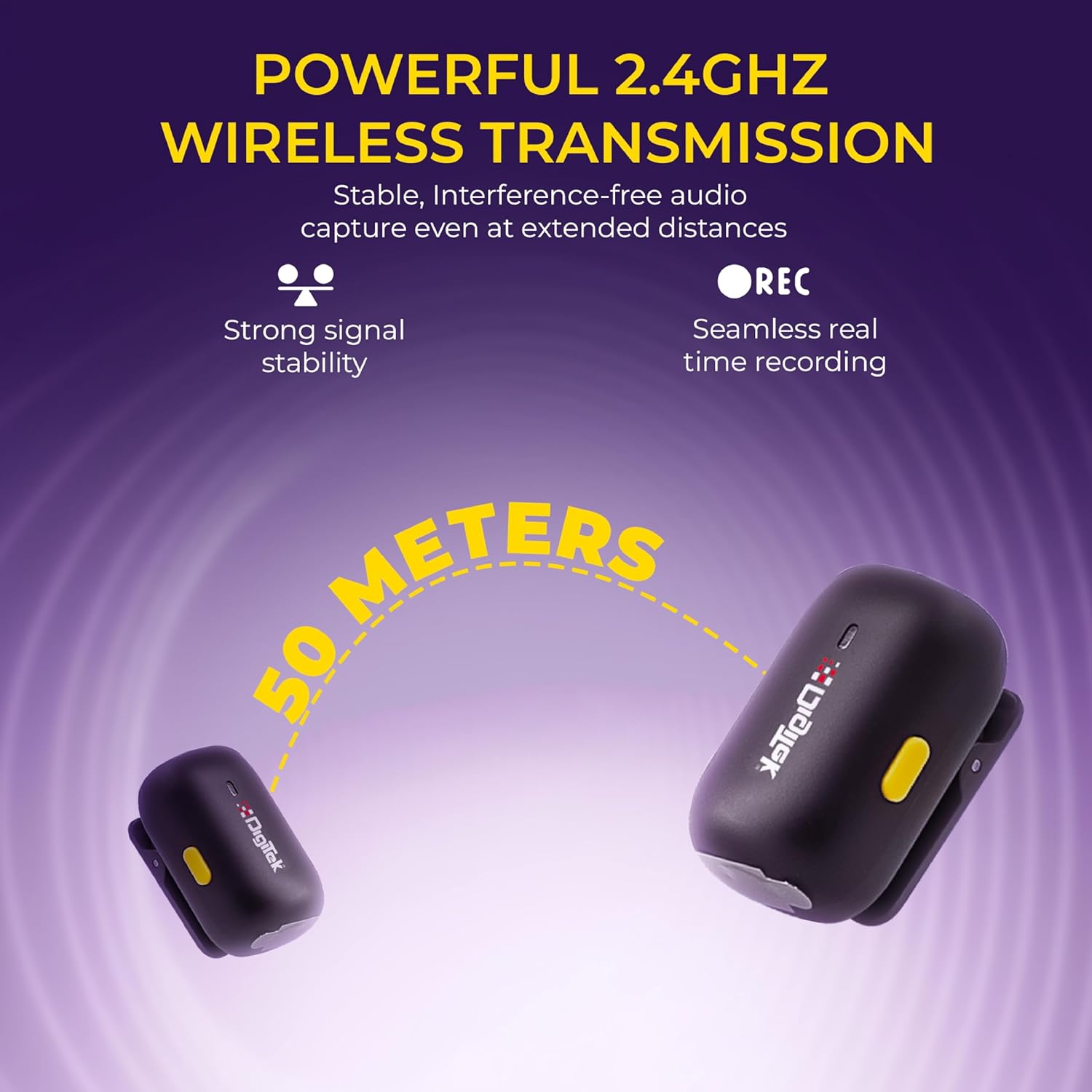 Digitek (DWM 103 Mini) 2-in-1 Wireless Microphone