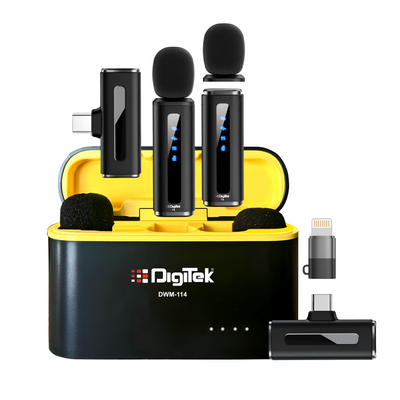 Digitek (DWM-114) 2-in-1 Wireless Microphone