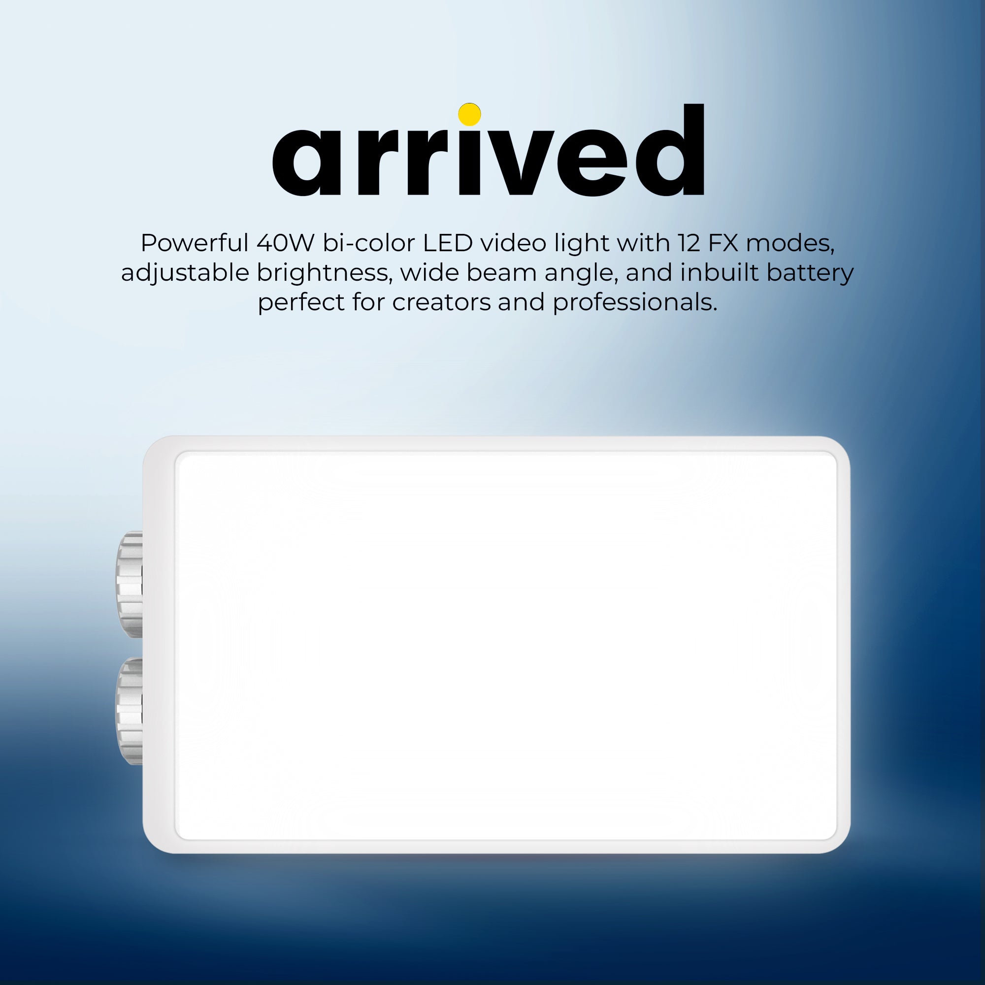 Digitek (LED-D40W) 40W Portable Bi-Color LED Video Light